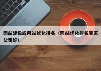 网站建设或网站优化排名（网站优化排名哪家公司好）