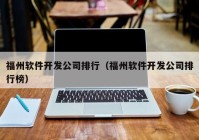 福州软件开发公司排行（福州软件开发公司排行榜）