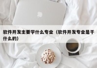 软件开发主要学什么专业（软件开发专业是干什么的）