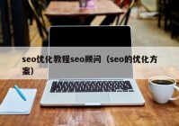 seo优化教程seo顾问（seo的优化方案）